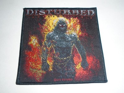 DISTURBED INDESTRUCTIBLE WOVEN PATCH