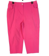 Chico s cargo capri pants featuring a flattering high-rise fit and comfortable w