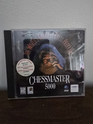 Chessmaster 5000 (PC CD-ROM, 1995 w/ Manual & User Guide, Jewel Case)