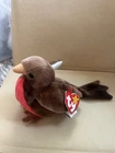 Ty Beanie Babies Early Robin Bird Beanbag Plush 1997 Vintage