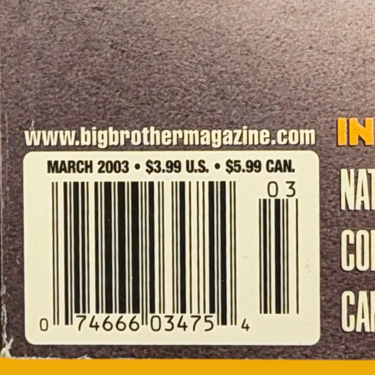 Vintage Big Brother Skateboarding Magazine March 2003 Number 94 | eBay
