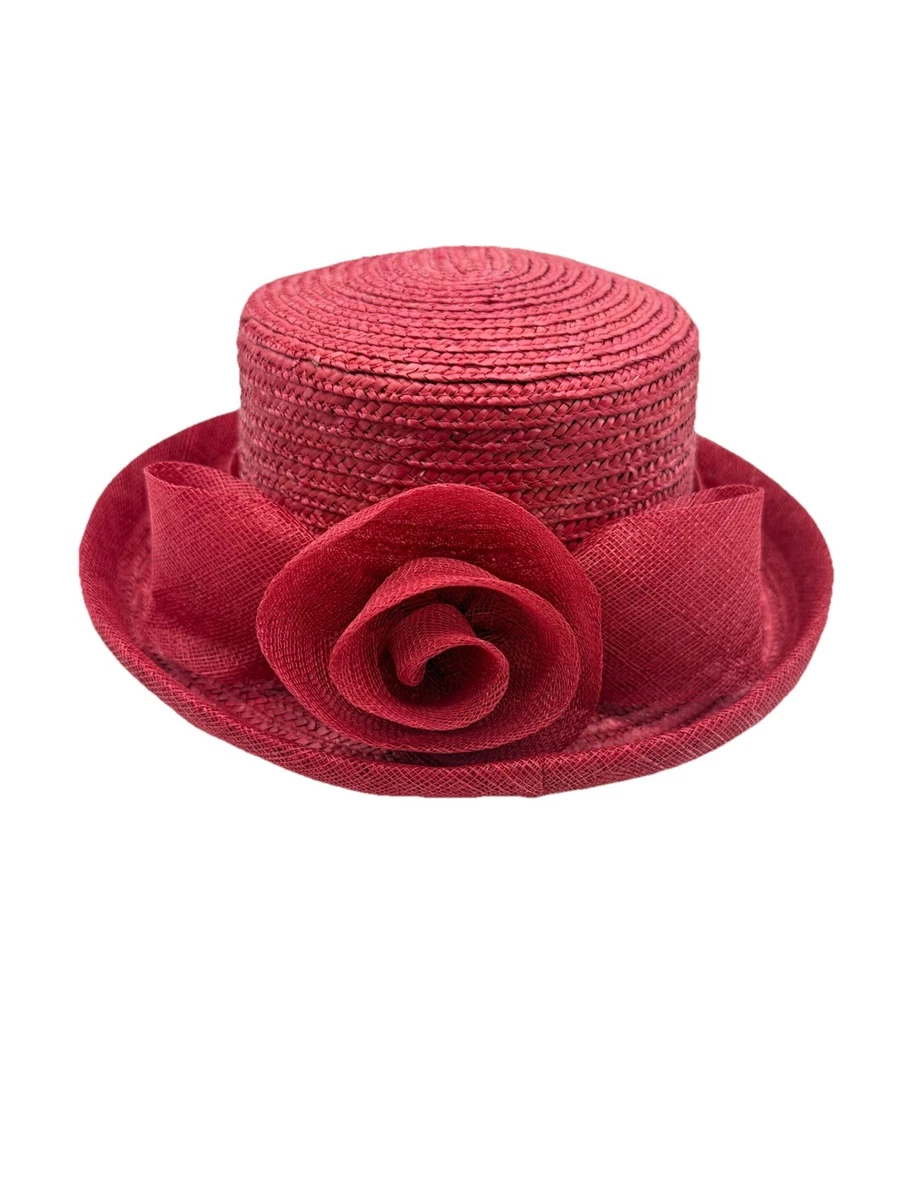 Red Straw Hats for Women for sale | eBay