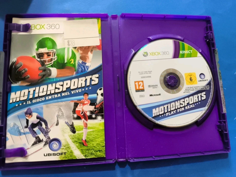 MOTIONSPORTS - KINECT -  GIOCO VIDEOGIOCO GAME DISCO X CONSOLLE XBOX 360 - Bild 3 von 4