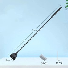 53CM Aquarium Algae Scraper Sand Cleaner Glass Cleaning Tool Dual Use Home