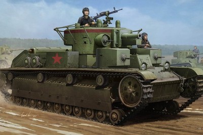1/35 Hobby Boss Soviet T-28 Medium Tank (Welded) - HY83852