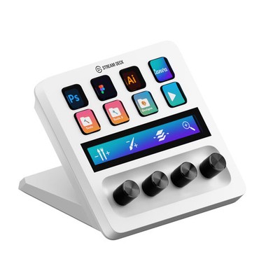 Elgato - Stream Deck + Studio Controller with customizable touch strip and di...