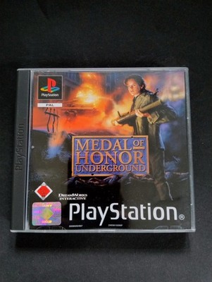 Electronic Arts Medal of Honor: Underground PS1 PAL mit Handbuch