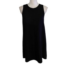 Zara Size S Little Black Dress LBD Mini Swing Sleeveless