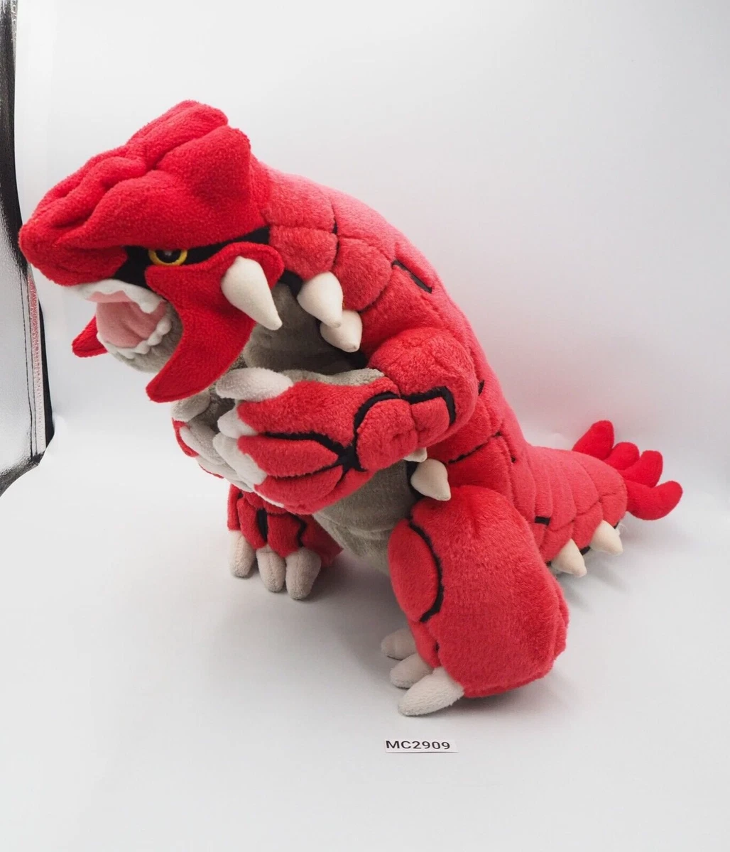 Peluche Pokémon Center Groudon PokéDoll 2010 – Rare Et Authentique – Japon