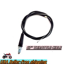 THROTTLE CABLE BAJA MOTORSPORTS MINI BIKE DOODLE BAJA BLITZ DIRT BUG RACER-67"