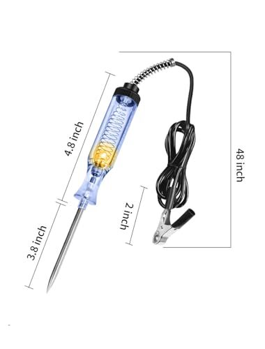 6V-12V-24V Circuit Tester w/ Light for Continuity Voltage Electrical Fuse Tester - Picture 2 of 8