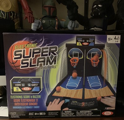 ideal electronic super slam basketball tabletop game
