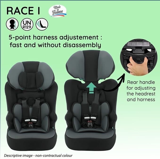 Rear Facing Asda Child Booster Seat Nania Princess Power Race I