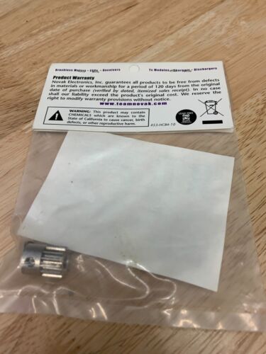 Novak 5MM 32P Pinion Gear - 13T & Decals - Picture 3 of 3