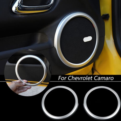 Door Audio Speaker Horn Trim Cover Accessories For 2012-2015 Chevrolet Camaro - Photo 1/7