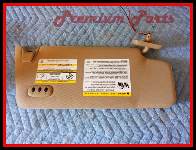 Ford F150 Driver Sunvisor Shade Illumination Garage Door ...