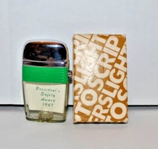 VINTAGE 1960'S SCRIPTO LIGHTER ''PRESIDENT'S SAFTY AWARD 1967  '' MIB