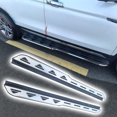 2PCS Silver Running Board fits for BYD Sealion 6 2020-2025 Side Steps Nerf Bars