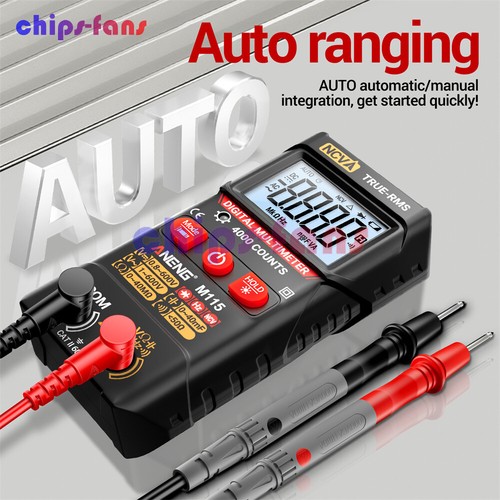 ANENG M114 M115 Automatic Voltmeter AC/DC Ohm NCV Digital Multimeter 4000 Counts - Picture 7 of 26
