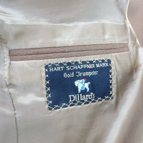 Hart Schaffner Marx Loro Piana Gold Trumpeter Blazer Jacket Mens 43R Cashmere - Picture 13 of 21