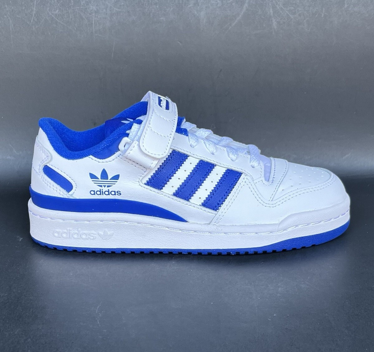 Adidas Men's Forum Low Classic Shoes White Blue US Men Size NWB