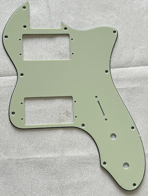 Custom For Classic Series 72 Thinline Tele Guitar Pickguard Vintage Green