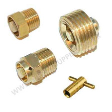 Radiator Bleed Valve or Key Quality Brass 10mm 13mm 21mm BSP Plumbing Tool Air