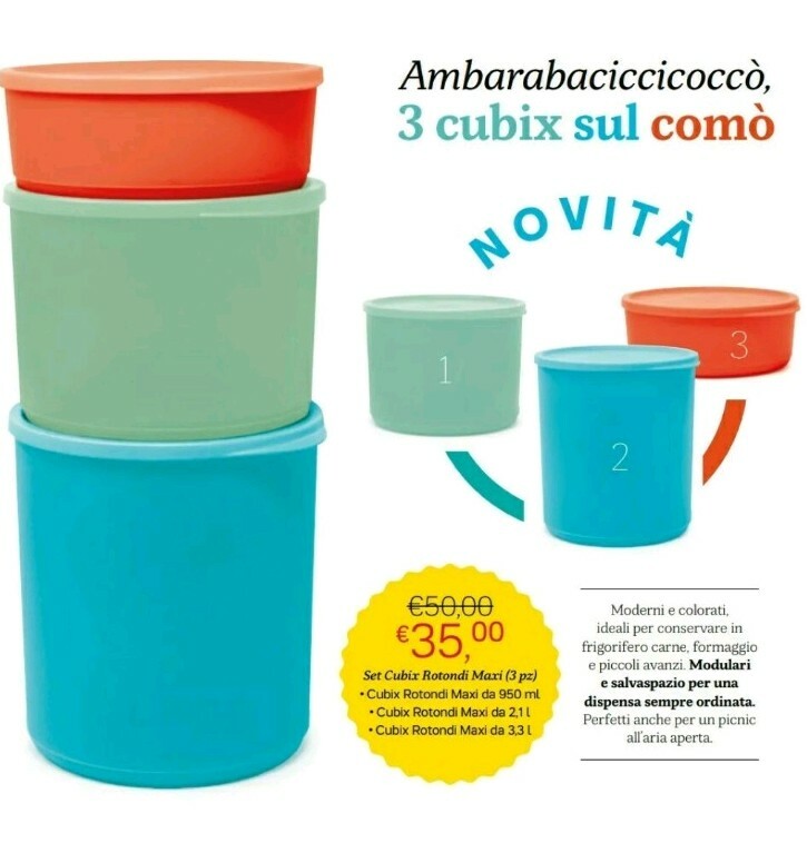 LOT 3 BOÎTES Cubix Tupperware Neuf EUR 25,00 - FR