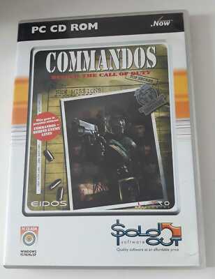 Commandos Beyond The Call of Duty PC CD-ROM-Spiele