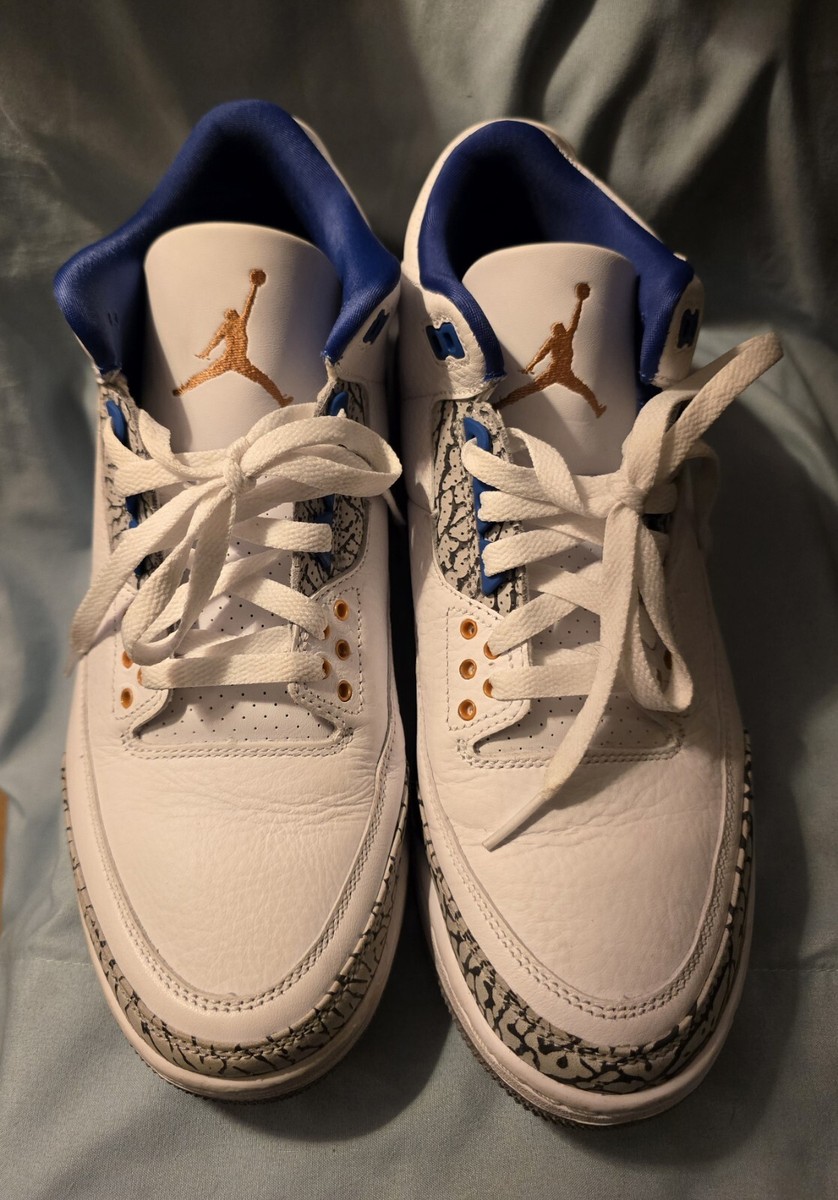 true blue 3s size 10.5