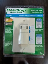 Interruptor de control de condensación de baño ajustable de almendra DewStop FS-300-A1