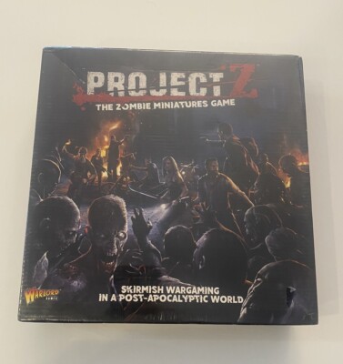 Project Z : The Zombie Miniatures Game Starter Set New/Sealed OOP Warlord Games