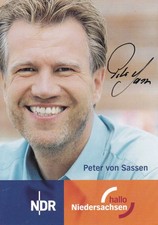 NDR *Hallo Niedersachsen* Autogrammkarte #3 von PETER von SASSEN