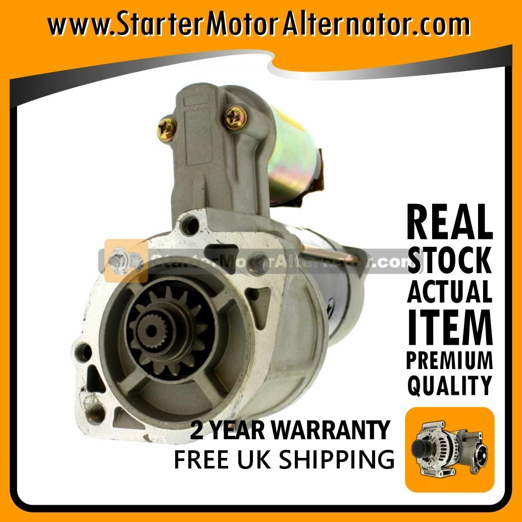 fits MITSUBISHI SHOGUN, PAJERO, DELICO 2.5 DIESEL 1986-2001 STARTER MOTOR
