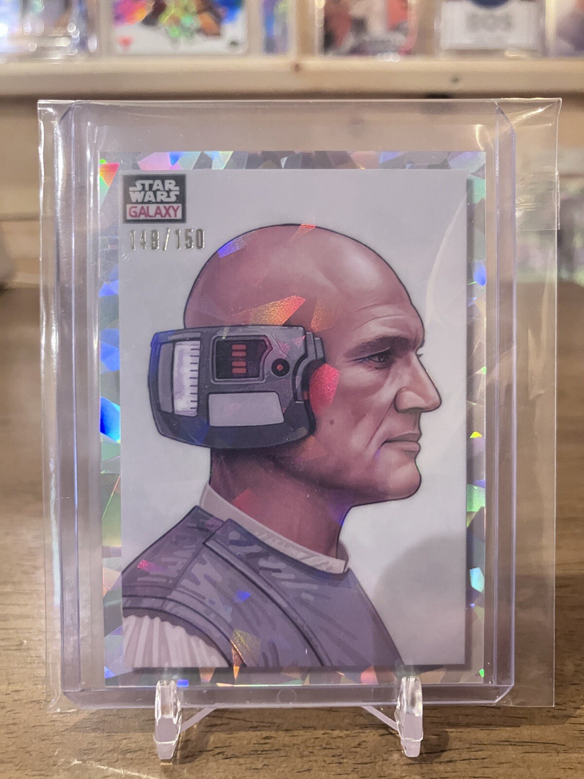 2023 Topps Star Wars Chrome Galaxy LOBOT ATOMIC REFRACTOR 148/150 #84