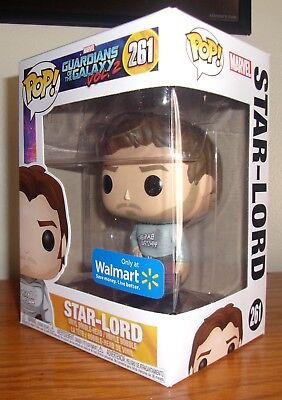 Funko POP! Movies: Star-Lord with Gear Shift Shirt Walmart Exclusive 