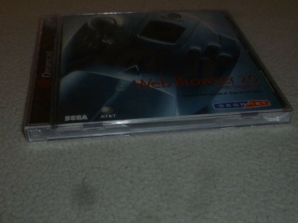 BRAND NEW FACTORY SEALED SEGA DREAMCAST GAME WEB BROWSER 2.0 NFS