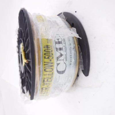 500' CME Wire 8 AWG THHN/THWN-2  Stranded Copper Wire Yellow SEE DESC