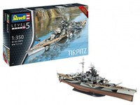 Revell Scale Diverse Kit Schiff Battleship Tirpitz Modellbau Modellauto Statisch