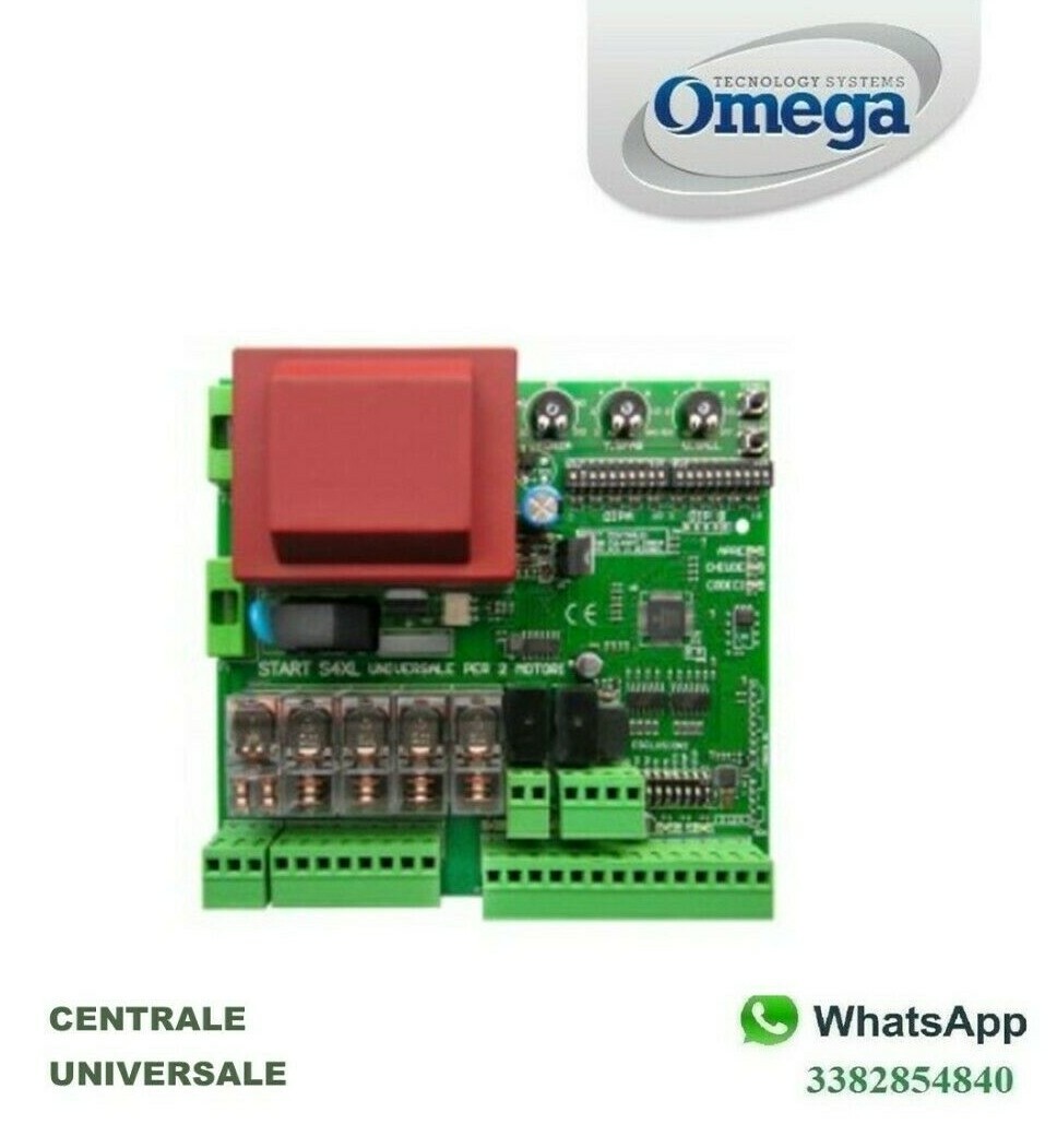 Centrale Universale Nologo START-S4XL 230V per Cancelli Battenti 1/2 Ante