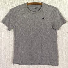 Tommy Bahama Boy's Medium Gray w/ Blue Marlin Logo Short Sleeve Crewneck T-Shirt