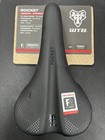 Wtb Rocket Bike Bicycle Saddle Seat with Cromoly Rails Medium 142mm Black *New*