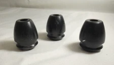 NEW Rubber Floor Tom Drum Leg Feet Large Set of 3 Fits Most Standard Legs