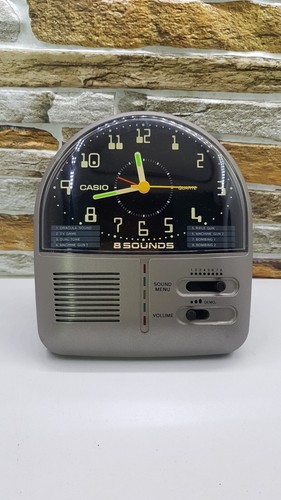 CASIO 8 SOUNDS Analog Clock series TSA-80 MADE IN JAPAN