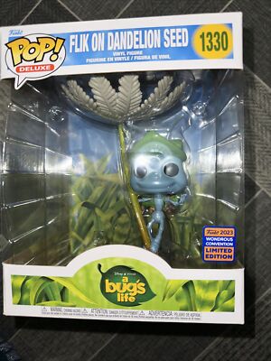 Funko POP Vinyl - Deluxe - Disney - Flik On Löwenzahn Samen - #1330 - WC 2023