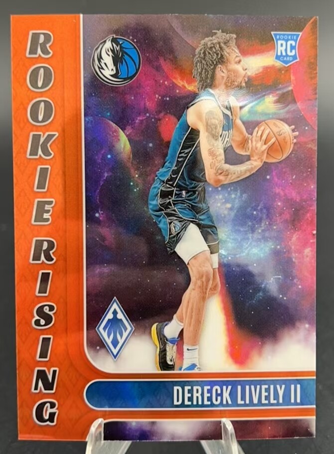 Dereck Lively II 2023-24 Panini Phoenix 37/49 Silver Rookie Rising RC #19