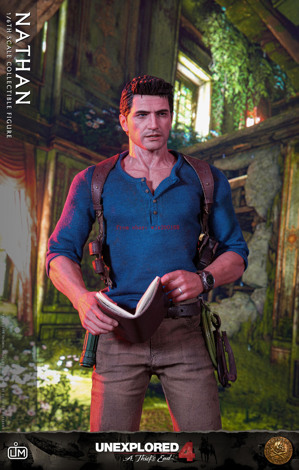 Para colecionadores: estátua de Nathan Drake com 69 cm custa mais de R$ 6,8  mil