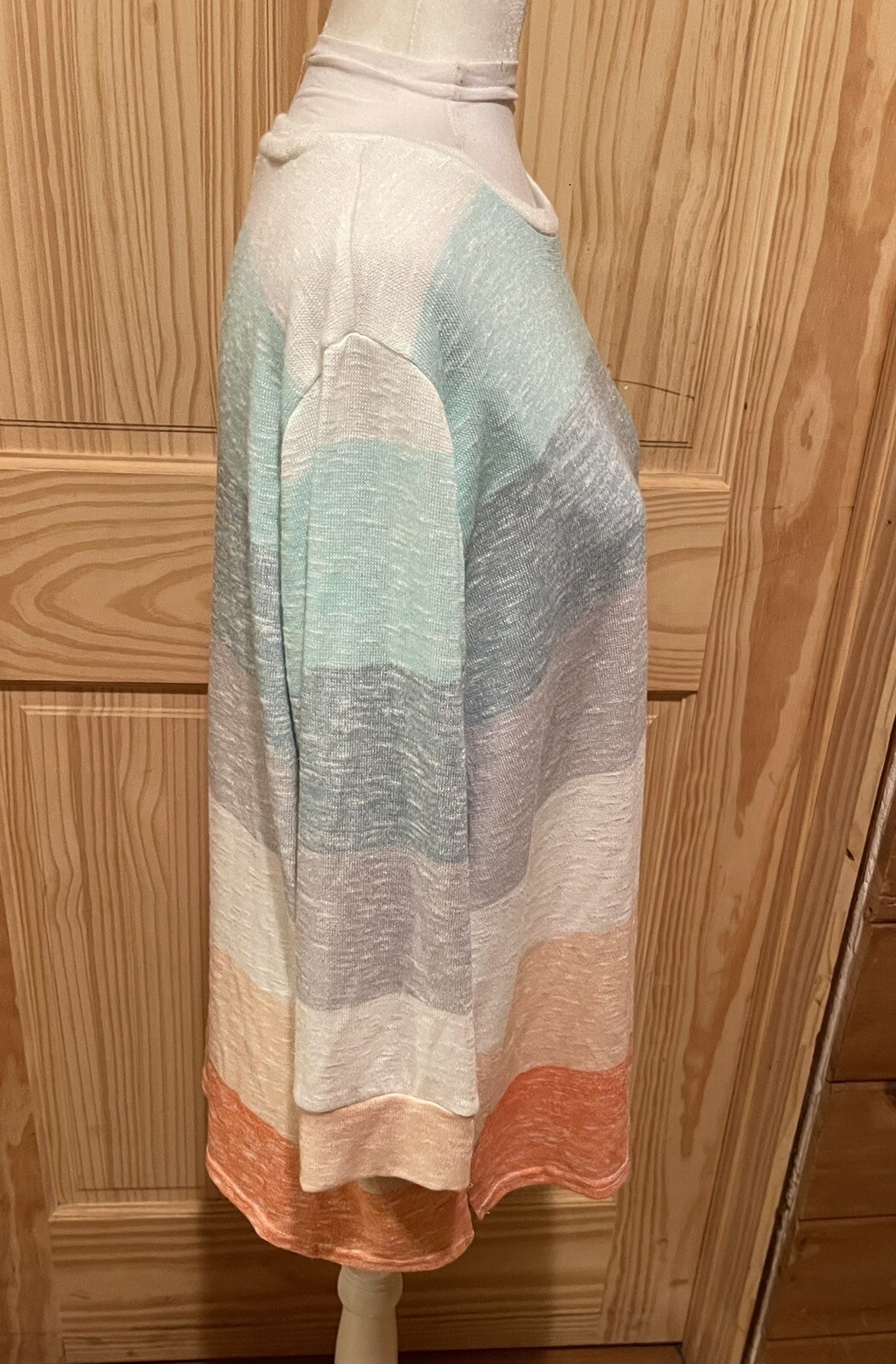 Patchington MultiColor Stripes Lightweight Tunic … - image 3