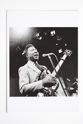 MUDDY WATERS,  1966,   seltene Kunst-Postkarte