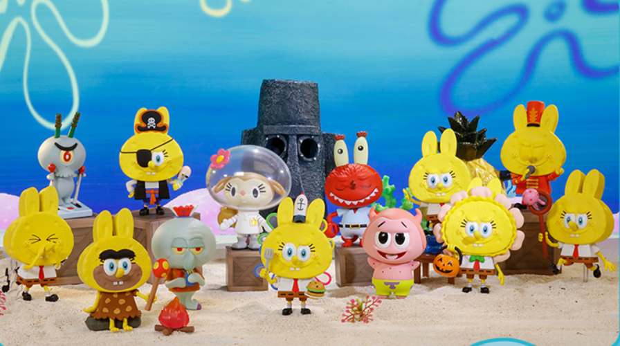 POP MART - LABUBU SpongeBob x The Monsters series Champion POP MART - LABUBU SpongeBob x The Monsters series Champion